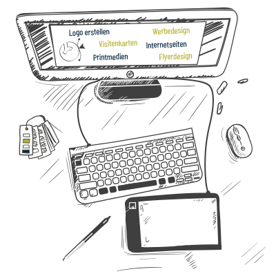 Grafikdesigner Gießen erstellt Ihr Logo, Internetseite und mehr